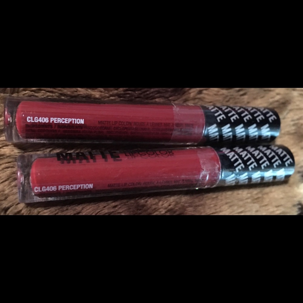Matte Liquid Lip Colors Lot of 2 L. A. PERCEPTION!